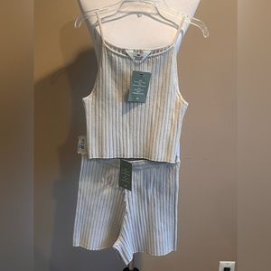 H&M two piece nit outfit